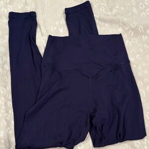 Offline by Aerie Navy cross High-Waisted Leggings